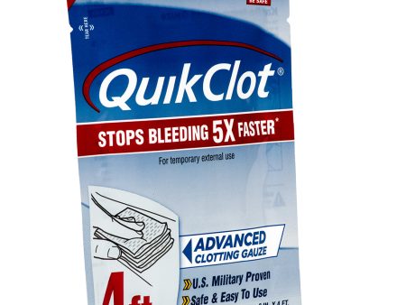 QuikClot Advanced Clotting Gauze - 3  x 4 [5020-0026] on Sale