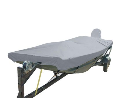 Carver Poly-Flex II Styled-to-Fit Boat Cover f 14.5 Open Jon Boats - Grey [74201F-10] Discount