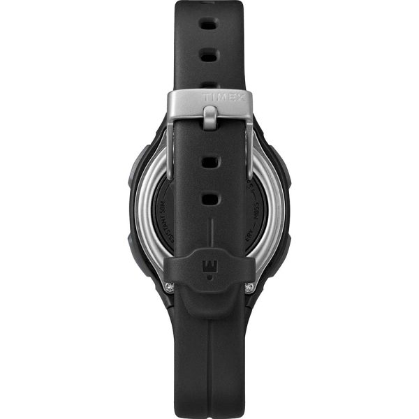 Timex IRONMAN Transit+ 33mm Resin Strap Activity  Heart Rate Watch - Black Silver Tone [TW5M40500] Fashion