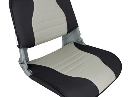 Springfield Skipper Deluxe Folding Seat - Charcoal Grey [1061057] For Discount