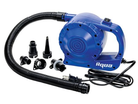 Aqua Leisure Heavy-Duty 110V Electric Air Pump w 5 Tips [AQX19075P3] Online Hot Sale