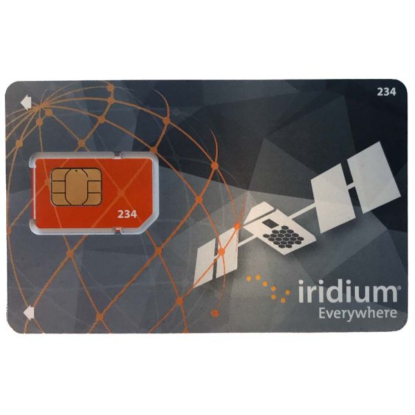 Iridium Post Paid SIM Card Activation Required - Orange [IRID-SIM-DIP] Online