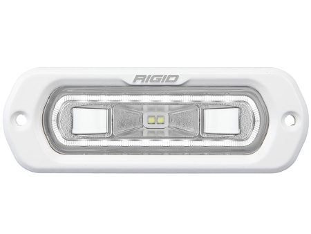 RIGID Industries SR-L Series Marine Spreader Light - White Flush Mount - White Light w White Halo [51200] Online Sale