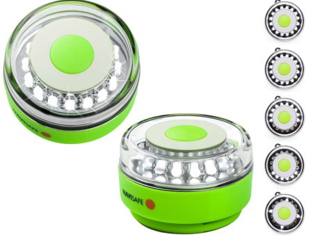 Navisafe Navilight All-White 5 Mode 360 Rescue 2NM w Green Magnet Base [010-1] Sale