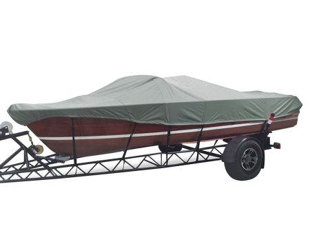 Carver Sun-DURA Styled-to-Fit Boat Cover f 20.5 Tournament Ski Boats - Grey [74101S-11] Online Hot Sale