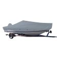 Carver Sun-DURA Styled-to-Fit Boat Cover f 22.5 V-Hull Center Console Fishing Boat - Grey [70022S-11] Online Hot Sale