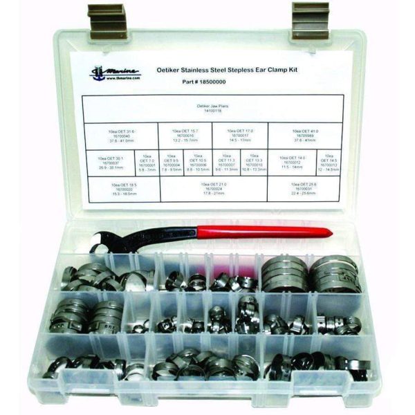 T-H Marine Oetiker Stepless Clamp Kit w Pliers [18500000] Online Sale