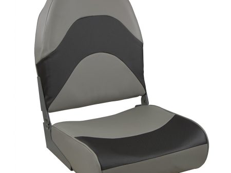 Springfield Premium Wave Folding Seat - Grey w Meteor Stripe [1062034] Discount