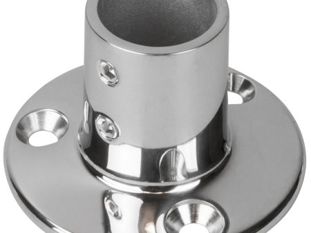 Sea-Dog Rail Base Fitting 2-3 4  Round Base 90 316 Stainless Steel - 1  OD [280901-1] Supply