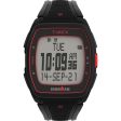 Timex IRONMAN T300 Silicone Strap Watch - Black Red [TW5M47500] Discount