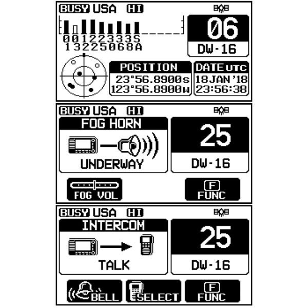 Standard Horizon GX2400B Matrix Black VHF w AIS, Integrated GPS, NMEA 2000 30W Hailer,  Speaker Mic [GX2400B] Cheap