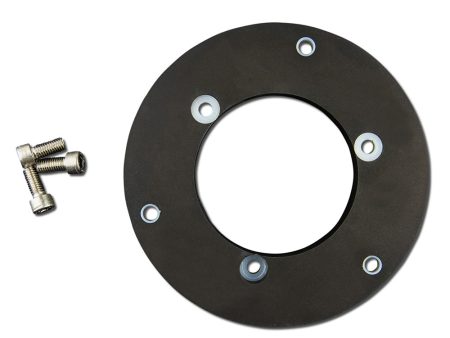 Lopolight Circular Baseplate f Horizontal Mount Lights - Aluminum - Black [400-401-B] For Sale