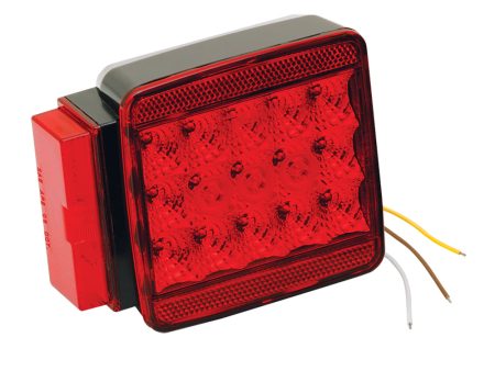 Wesbar LED Left Roadside Submersible Taillight - Over 80  - Stop Turn [283008] For Cheap