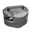 Lopolight Series 201-011 - Masthead Light w Deck Light - 3NM - Vertical Mount - White - Silver Housing [201-011DLX-15M] Sale