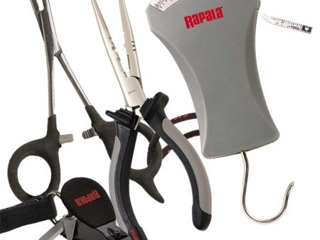 Rapala Combo Pack - Pliers, Forceps, Scale  Clipper [RTC-6PFSC] Online Sale