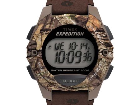 Timex Expedition Mens Classic Digital Chrono Full-Size Watch - Country Camo [TW4B19500] Hot on Sale