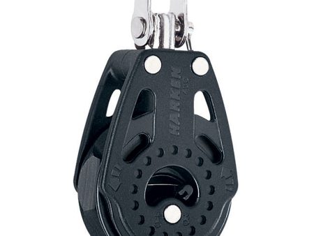 Harken 40mm Carbo Single Ratchet Block w Swivel [2608] Supply