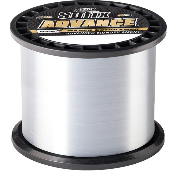 Sufix Advance Monofilament - 10lb - Clear - 1200 yds [604-1010] For Sale