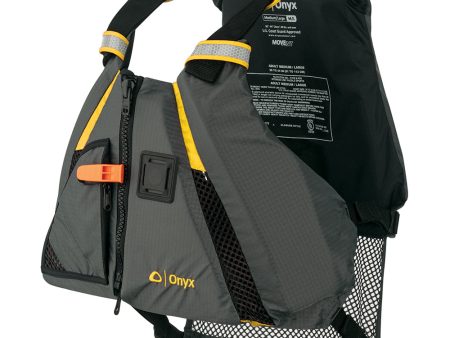 Onyx MoveVent Dynamic Paddle Sports Vest - Yellow Grey - XS SM [122200-300-020-18] Hot on Sale