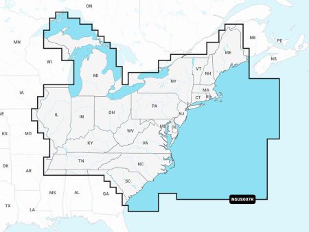 Garmin Navionics+ NSUS007R U.S. East [010-C1291-20] Discount