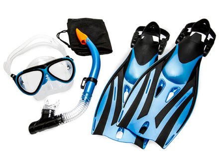 Aqua Leisure Ion Junior 5-Piece Dive Set - Ages 7+ Childrens Size 9.5-13.5 [DPX5976S1L] Online now