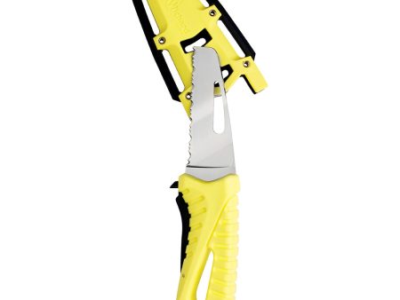 Wichard Offshore Rescue Knife Fixed Blade - Fluorescent [10192] Supply