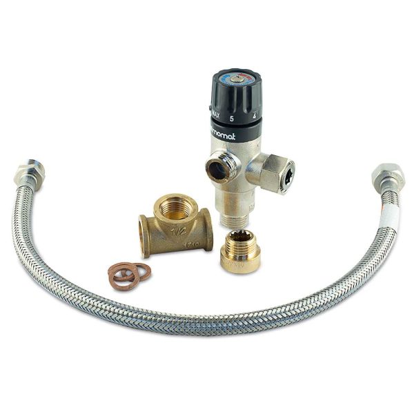 Albin Group Premium Water Heater Mixer Kit NPT [08-66-010] on Sale