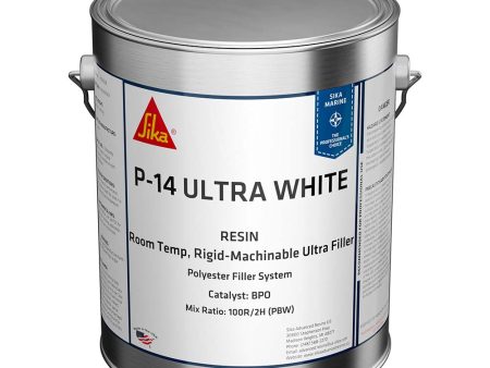 Sika SikaBiresin AP014 Polyester Fairing Compound White Gallon Can BPO Hardener Required [606126] on Sale