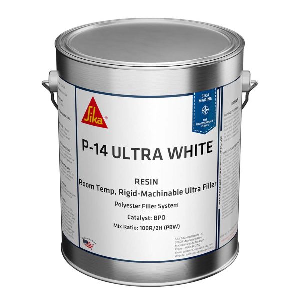 Sika SikaBiresin AP014 Polyester Fairing Compound White Gallon Can BPO Hardener Required [606126] on Sale