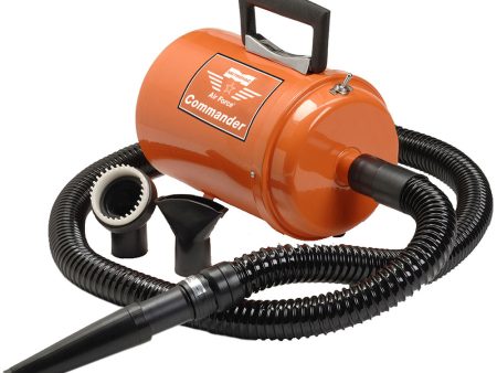 MetroVac AirForce Commander 2 Speed Pet Dryer - Orange [114-115014] Online now