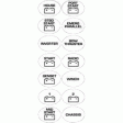 BEP Battery Switch Label Sheet [713] For Discount