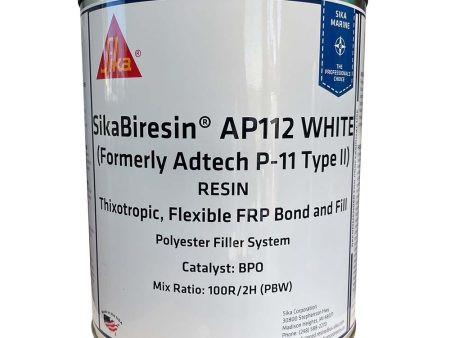 Sika SikaBiresin AP112 White Gallon BPO Hardener Required [606128] Fashion