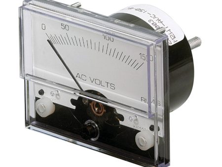 Paneltronics AC Voltmeter 1-1 2  0-300 VAC Analog [289-050] Supply