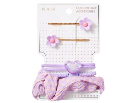 Flower Series Hair Accessories Set (5 pcs) Online Sale