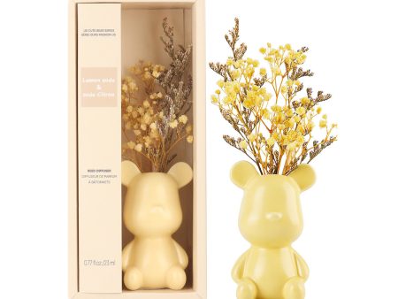 Cute Bear Series Reed Diffuser( Lemon Soda) For Cheap